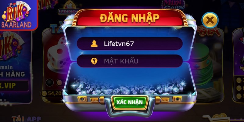 Đăng nhập Rikvip hàng ngày bạn dễ dàng chơi game an toàn