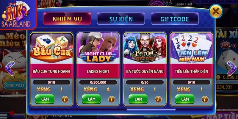 Tặng vòng quay, lượt chơi miễn phí cho game thủ trung thành