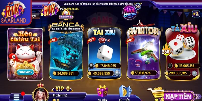 Tool Rikvip là một phần mềm hỗ trợ game thủ hiện đại